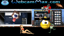 WebcamMax animációk